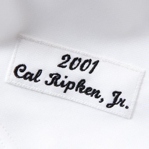 Men's Baltimore Orioles Cal Ripken White Home MLB Baseball Jersey - view 6