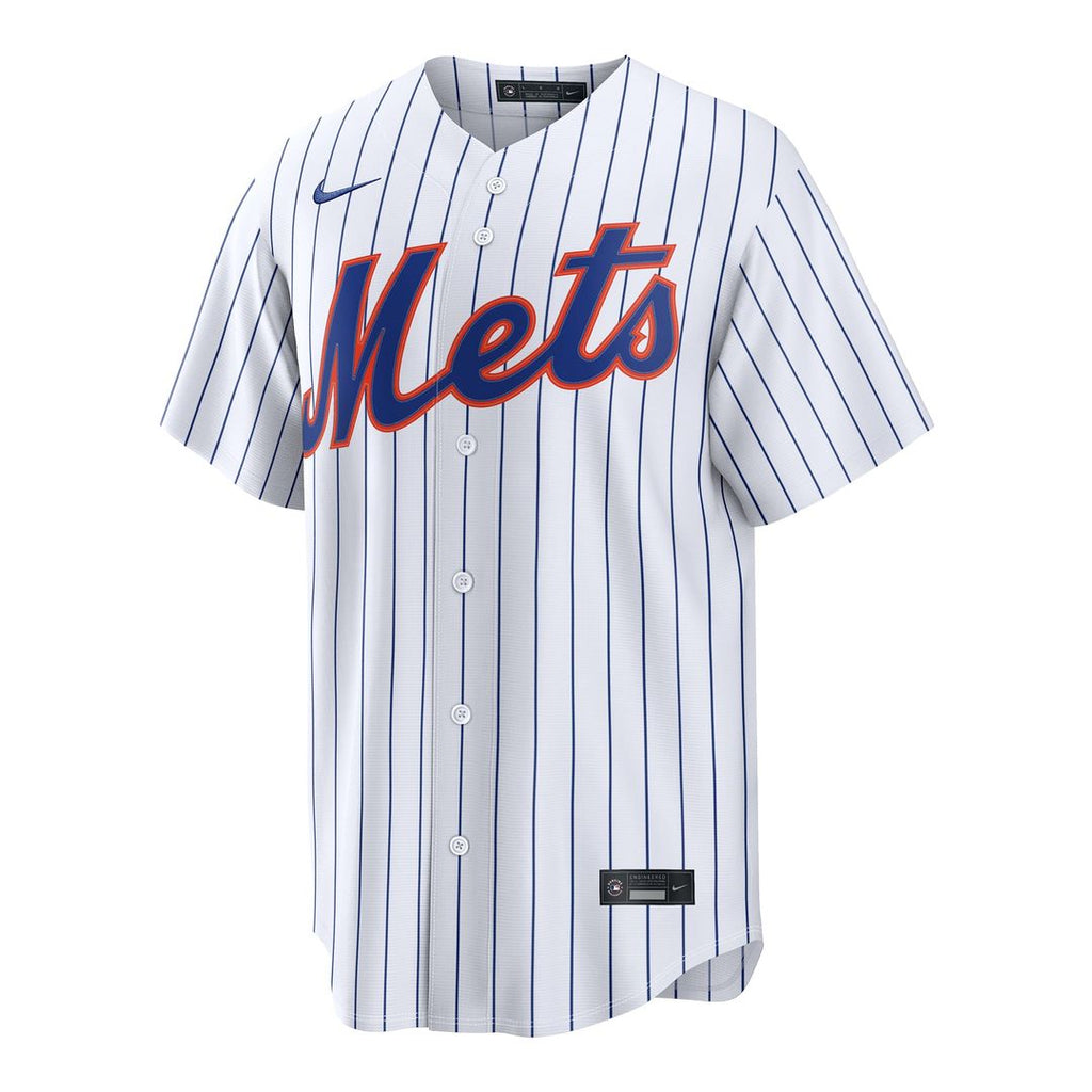 Men's New York Mets Nolan McLean White Home Replica MLB Baseball Jersey - view 2