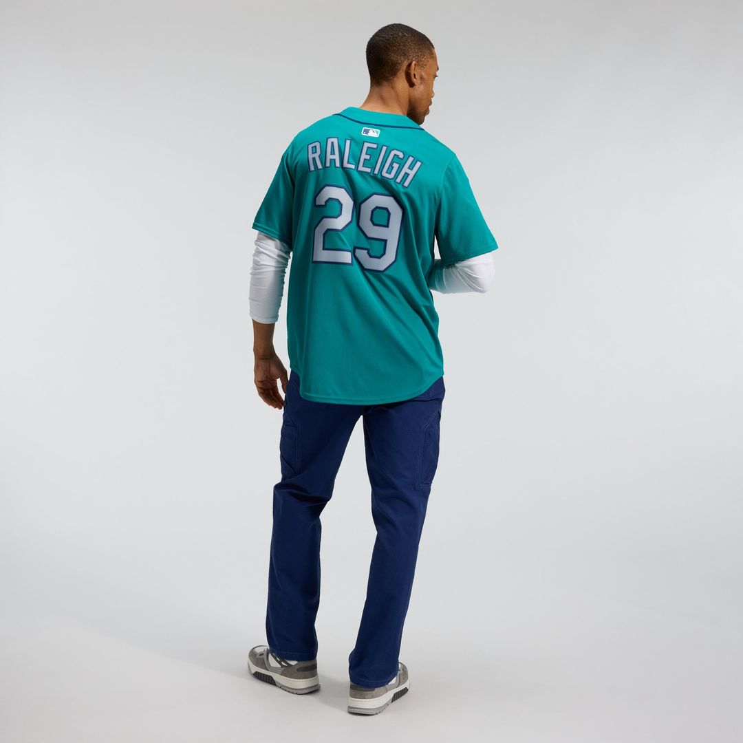 Men's Seattle Mariners Cal Raleigh Teal Alternate Limited MLB Baseball Jersey - view 20