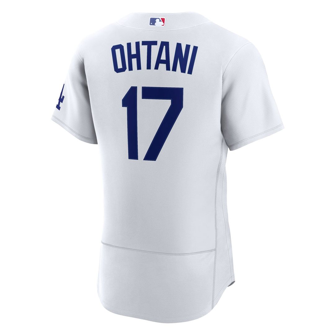 Men's Los Angeles Dodgers Shohei Ohtani White Home MLB Baseball Jersey - view 3