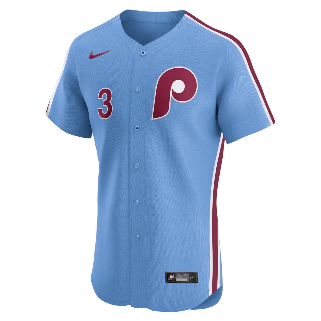 Men's Philadelphia Phillies Bryce Harper White Home Elite MLB Baseball Jersey - view 14