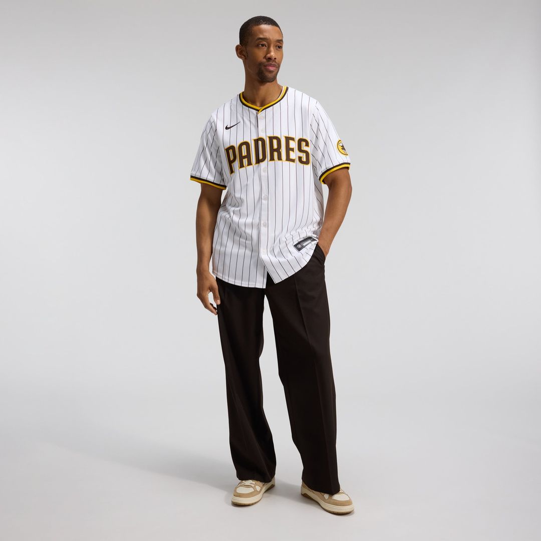 Men's San Diego Padres Fernando Tatis Jr. Khaki Alternate Limited MLB Baseball Jersey - view 10