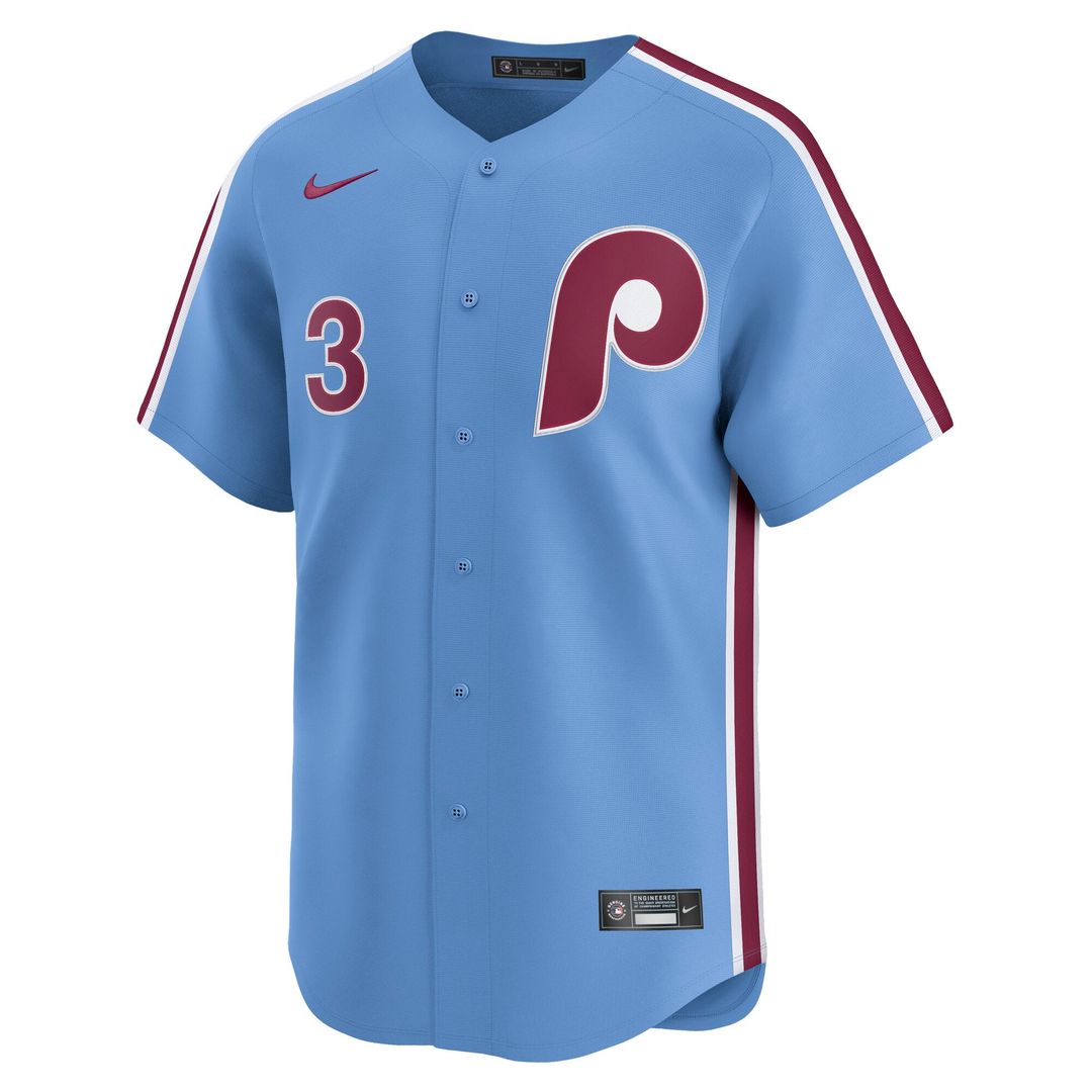 Men's Philadelphia Phillies Bryce Harper Light Blue Alternate Limited MLB Baseball Jersey - view 2