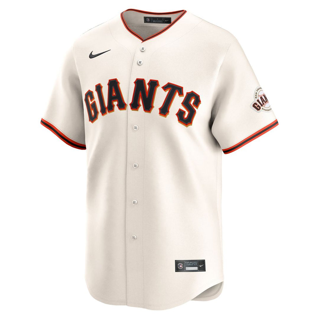 Men's San Francisco Giants Rafael Devers Cream Home Limited MLB Baseball Jersey - view 2