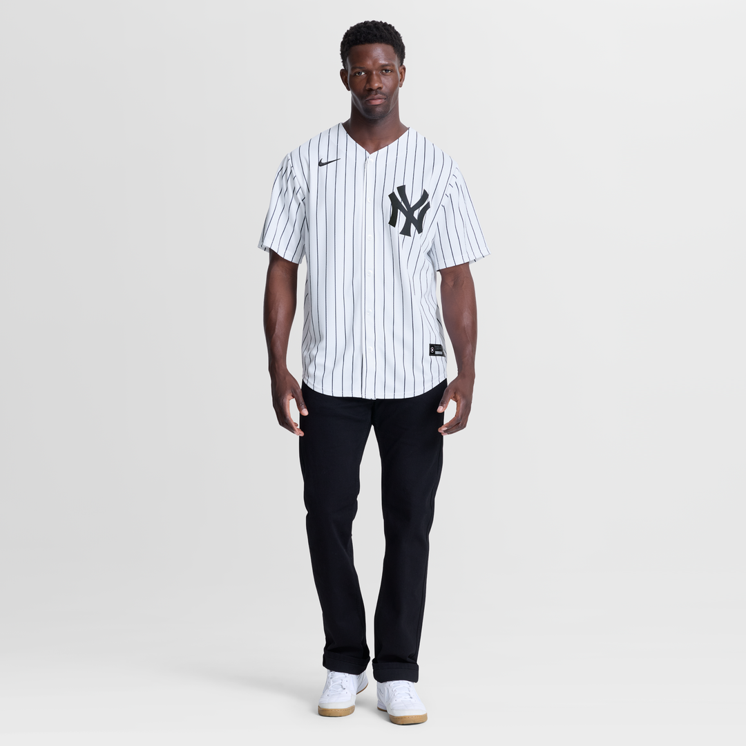 Men's New York Yankees Luis García Jr. White Home Replica MLB Baseball Jersey - view 2