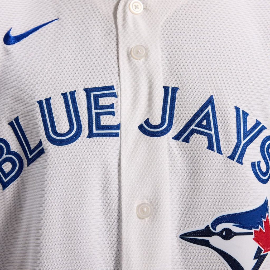 Men's Toronto Blue Jays Trey Yesavage White Home Replica MLB Baseball Jersey - view 11