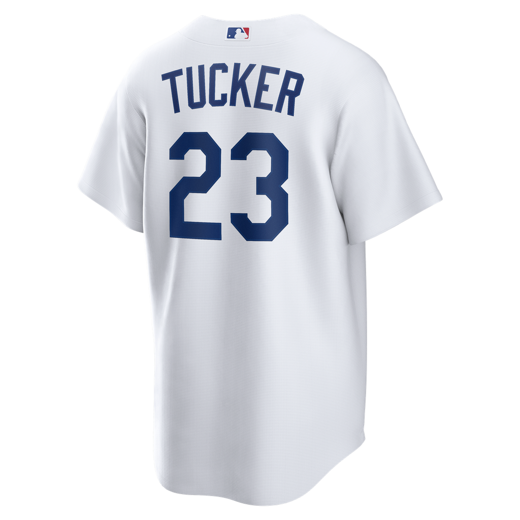 Men's Los Angeles Dodgers Kyle Tucker White Home Replica MLB Baseball Jersey - view 3