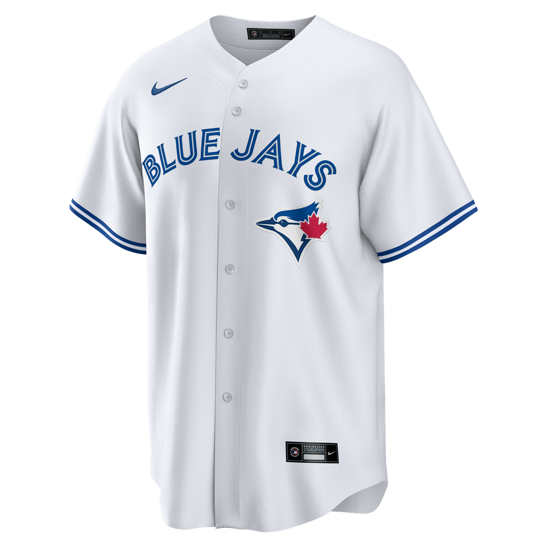 Men's Toronto Blue Jays Anthony Santander White Home Replica MLB Baseball Jersey - view 2