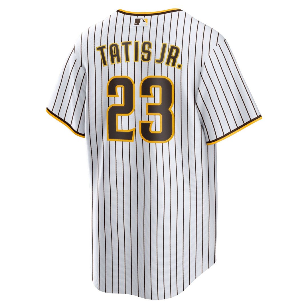 Men's San Diego Padres Fernando Tatis Jr. White Home Replica MLB Baseball Jersey - view 3