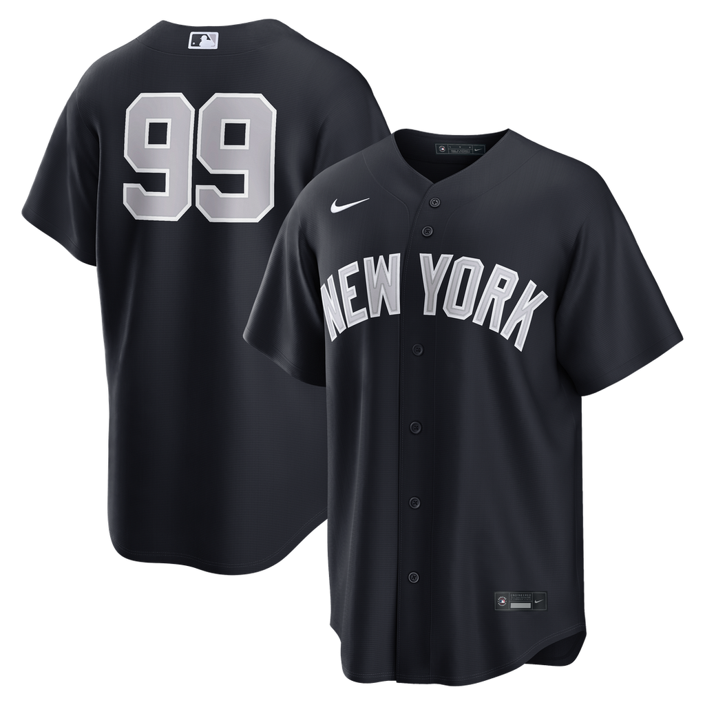 Men's New York Yankees Aaron Judge Navy Alternate Replica MLB Baseball Jersey - view 1