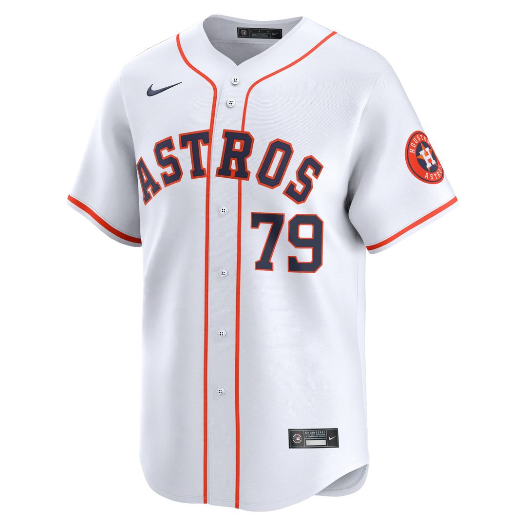 Men's Houston Astros Jose Abreu White Home Limited MLB Baseball Jersey - view 2