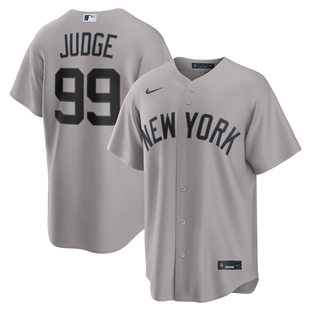 Men's New York Yankees Aaron Judge Navy Alternate Replica MLB Baseball Jersey - view 7