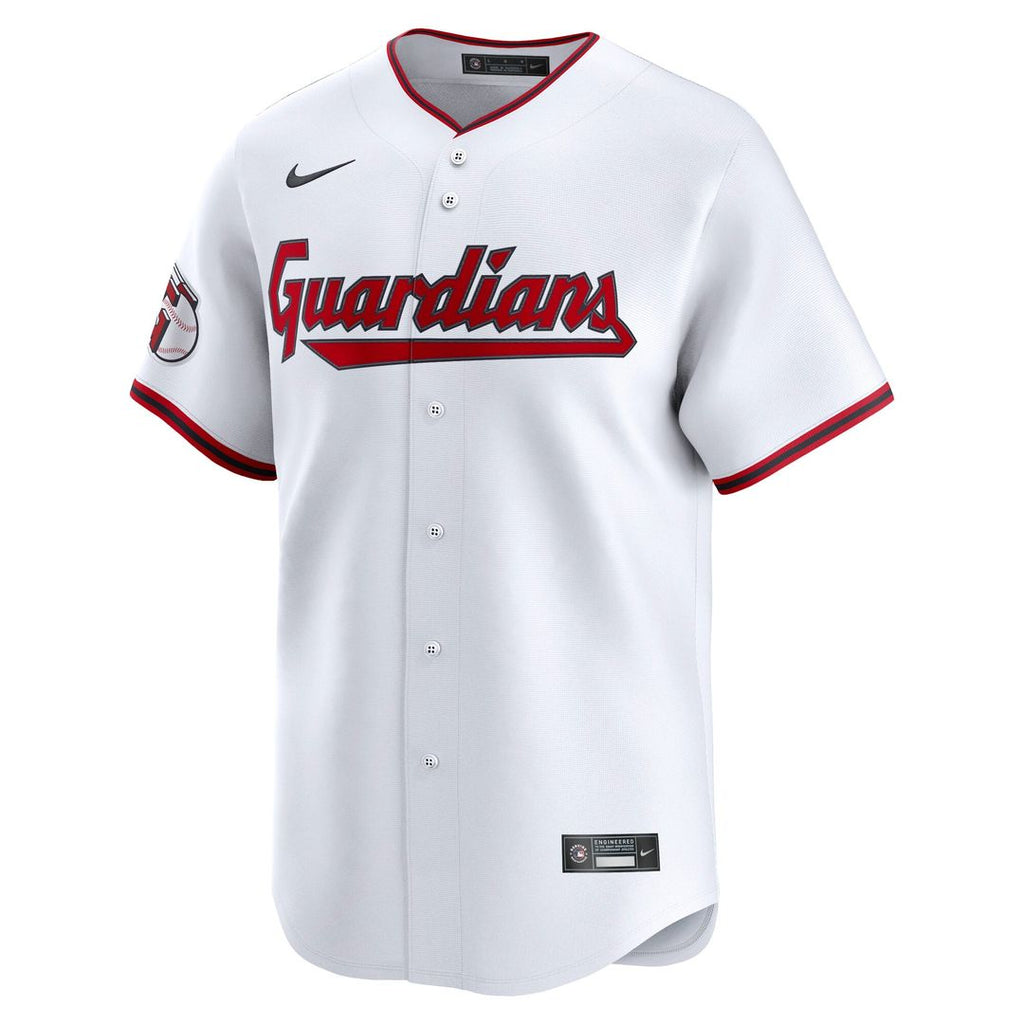 Men's Cleveland Guardians Steven Kwan White Home Limited MLB Baseball Jersey - view 2