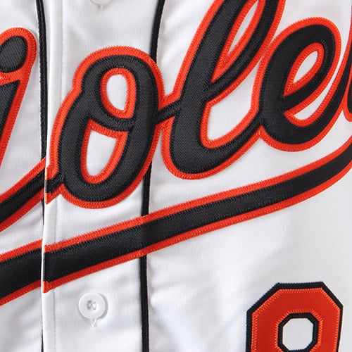 Men's Baltimore Orioles Cal Ripken White Home MLB Baseball Jersey - view 4