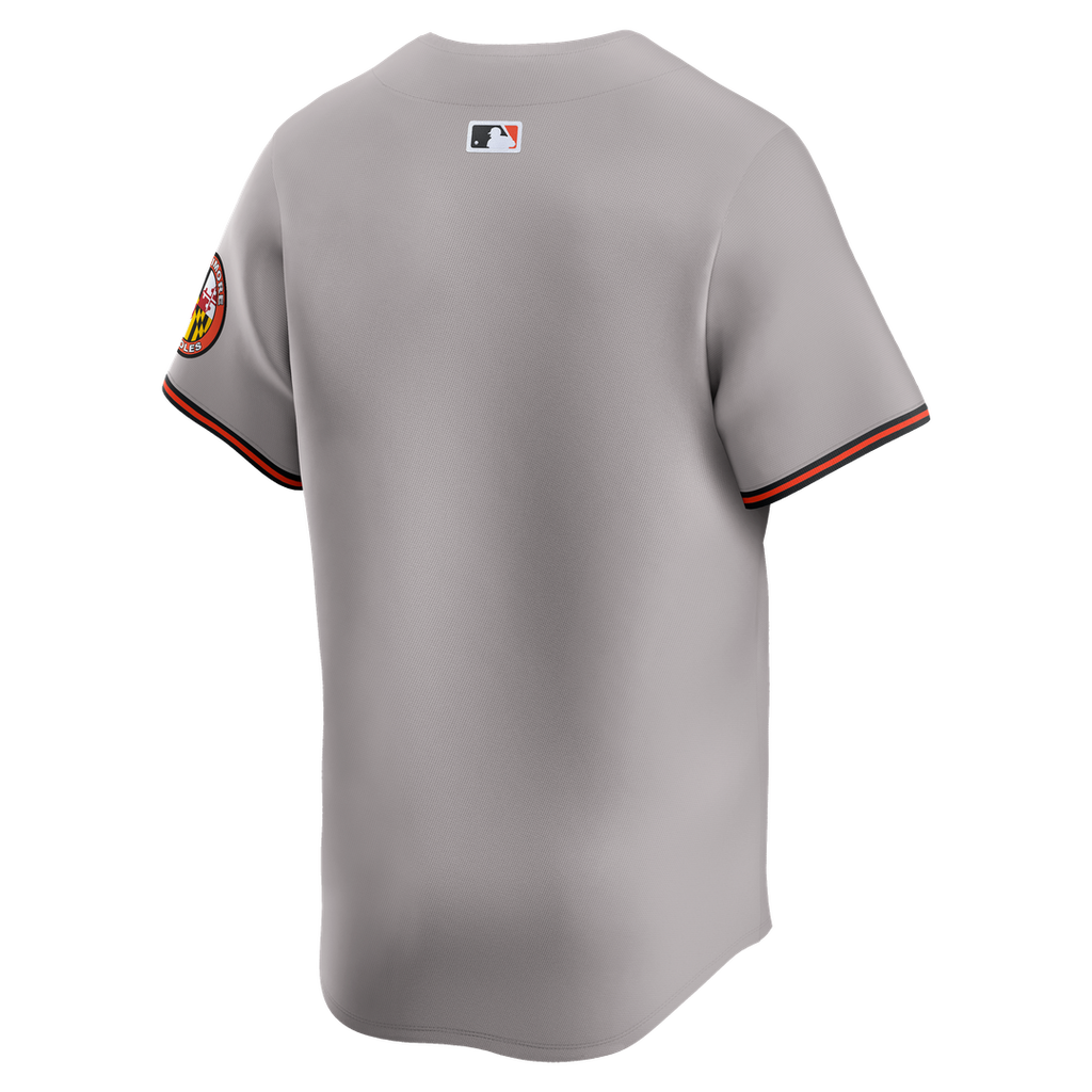 Men's Baltimore Orioles Gray Road Limited MLB Baseball Jersey - view 8