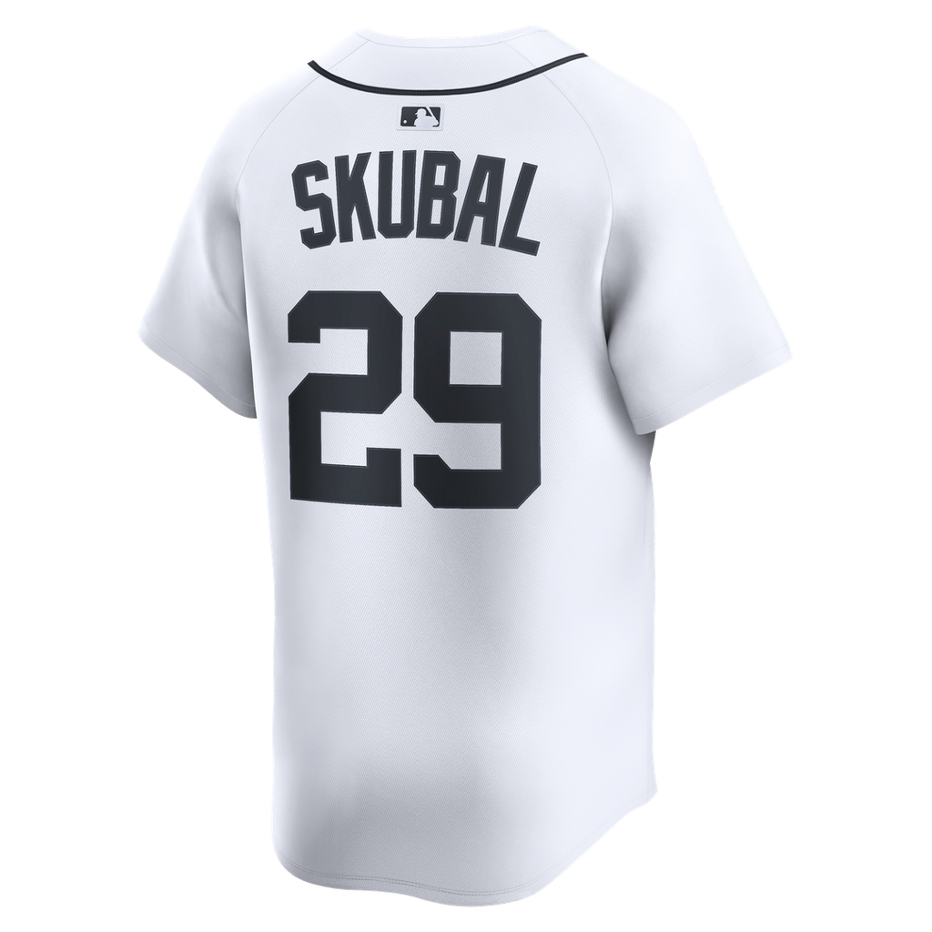 Men's Detroit Tigers Tarik Skubal White Home Limited MLB Baseball Jersey - view 4