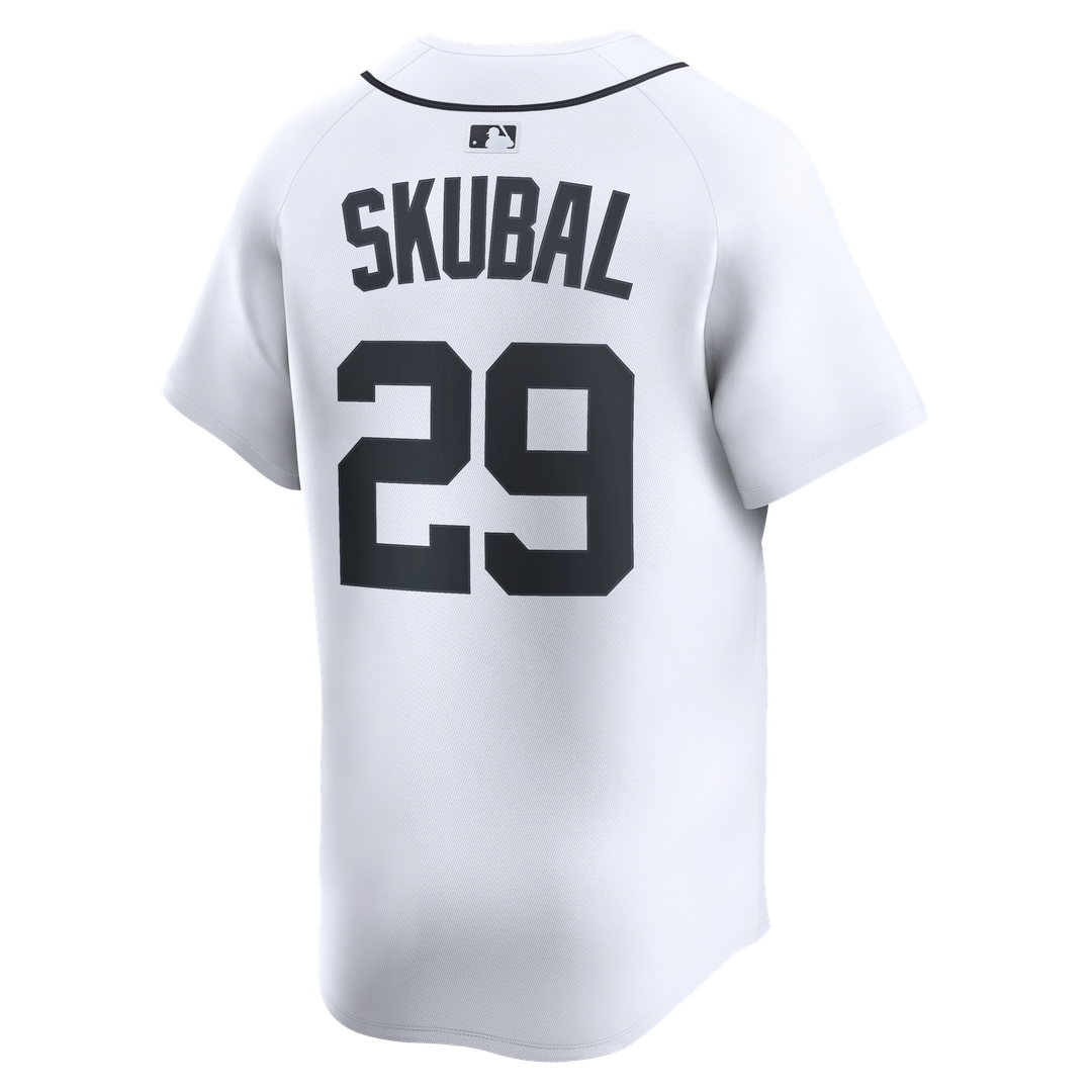 Men's Detroit Tigers Tarik Skubal White Home Limited MLB Baseball Jersey - view 4