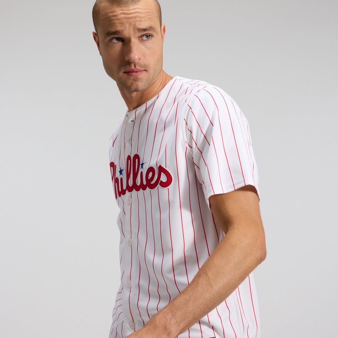 Men's Philadelphia Phillies White Home Limited MLB Baseball Jersey - view 22