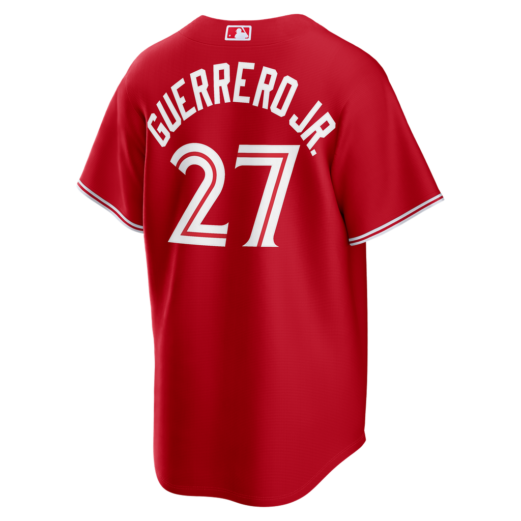 Men's Toronto Blue Jays Vladimir Guerrero Jr. Light Blue Replica MLB Baseball Jersey - view 9