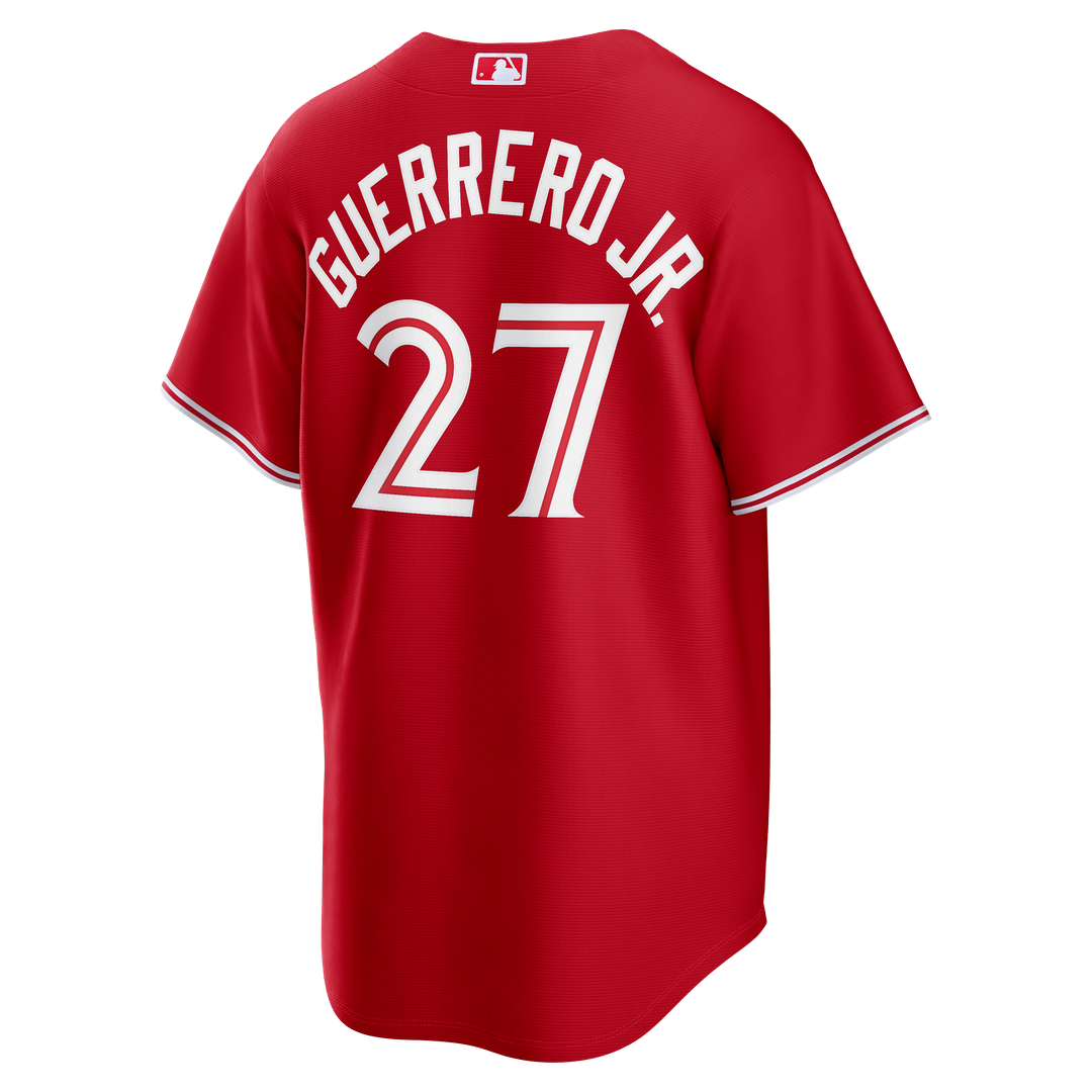 Men's Toronto Blue Jays Vladimir Guerrero Jr. Light Blue Replica MLB Baseball Jersey - view 9