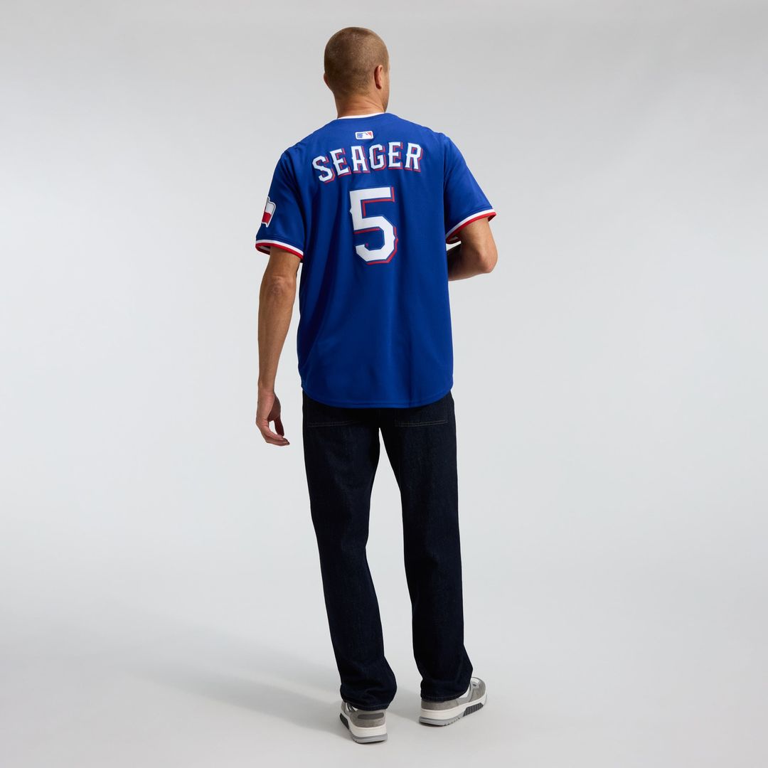 Men's Texas Rangers Corey Seager Royal Alternate 2 Limited MLB Baseball Jersey - view 6