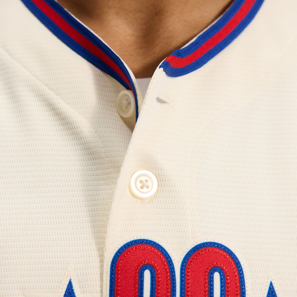 Men's Philadelphia Phillies Cream Alternate Replica MLB Baseball Jersey - view 12