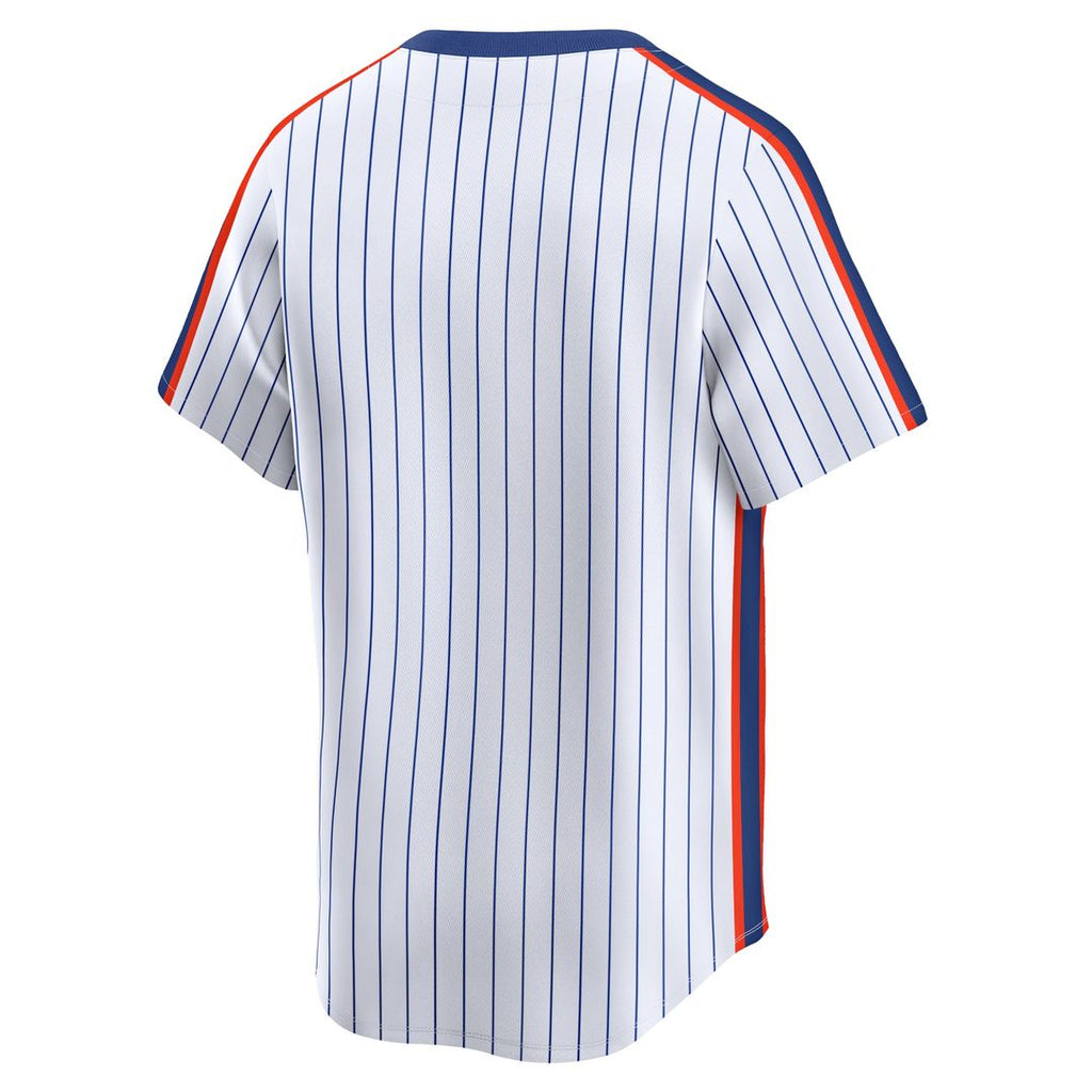 Men's New York Mets White Cooperstown Collection Limited MLB Baseball Jersey - view 3