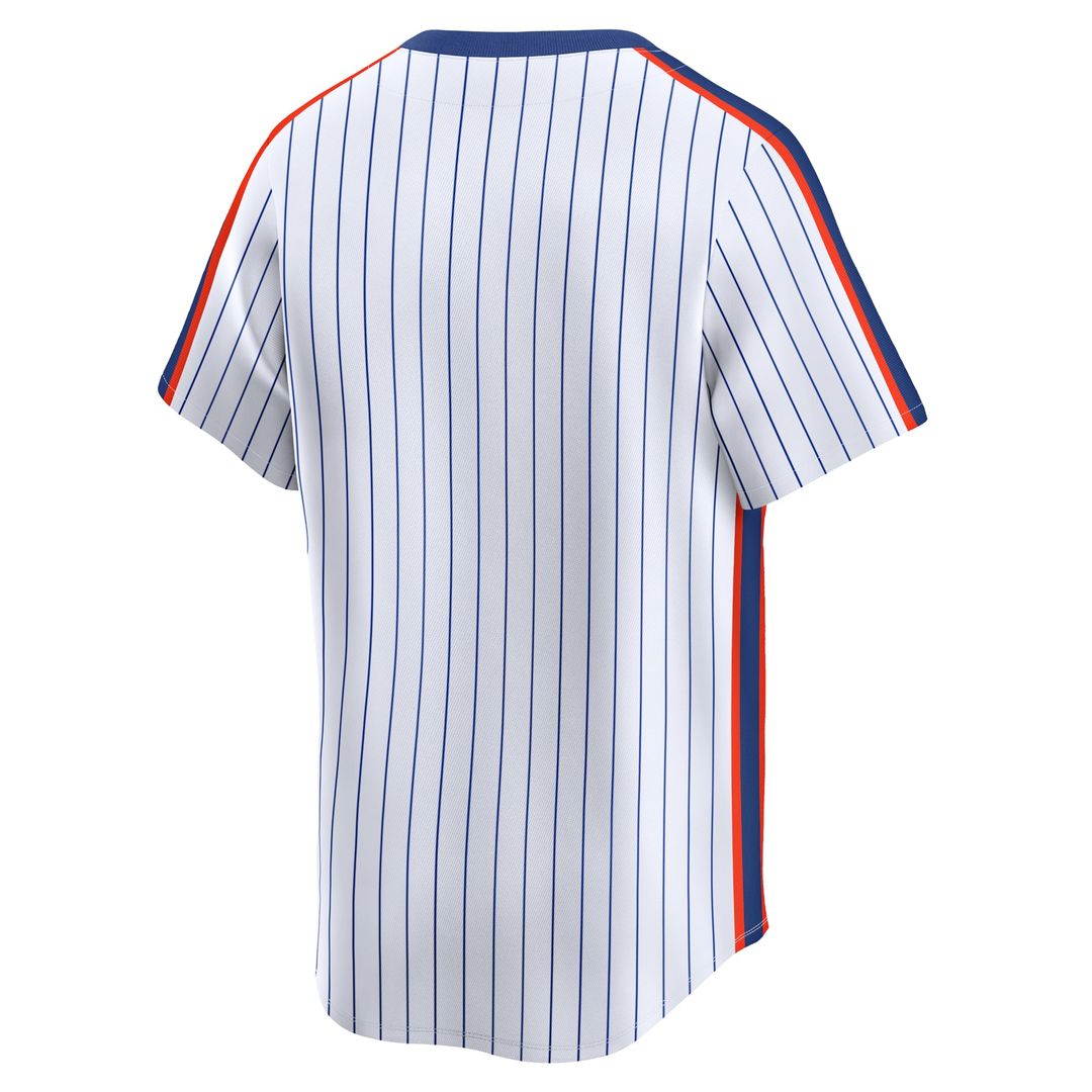Men's New York Mets White Cooperstown Collection Limited MLB Baseball Jersey - view 3