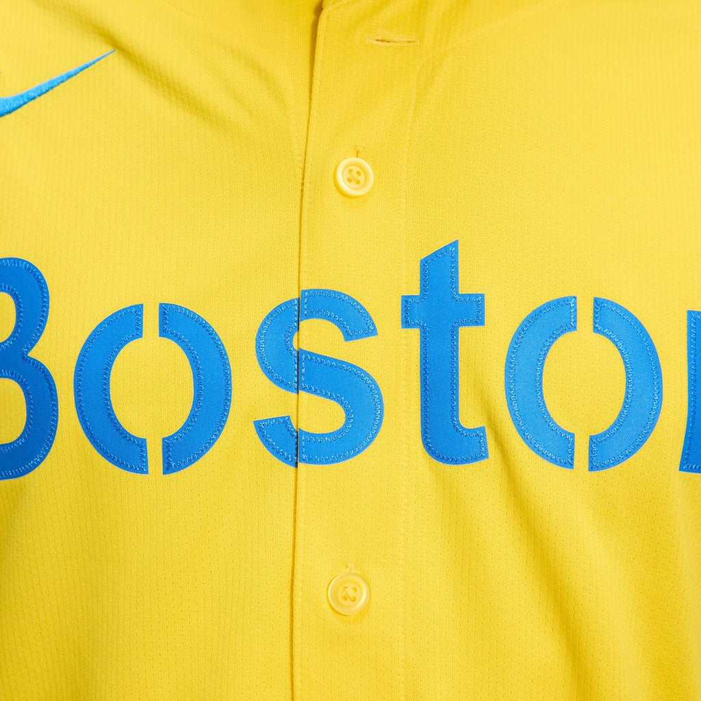 Men's Boston Red Sox Gold City Connect Limited MLB Baseball Jersey - view 11