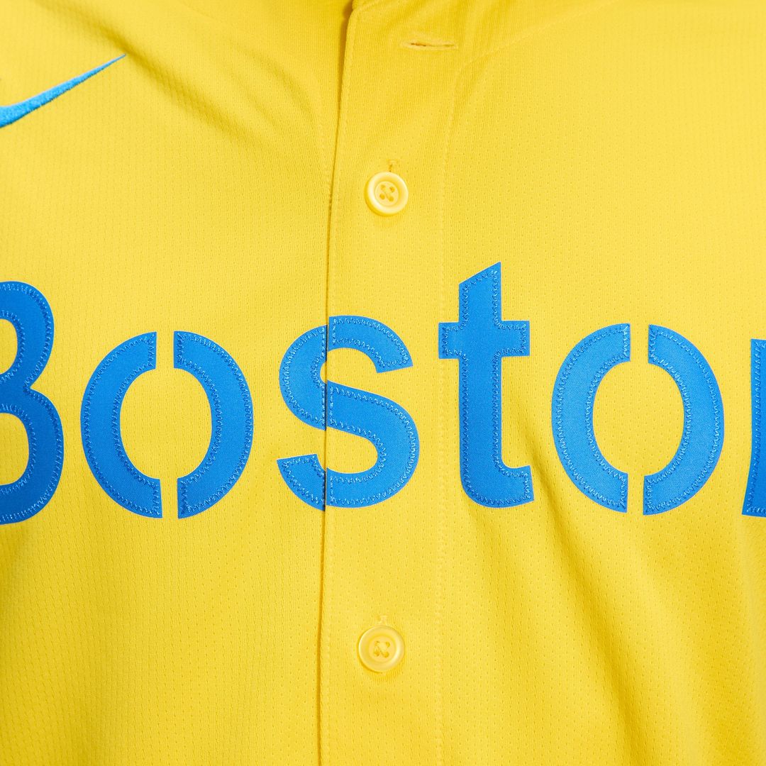 Men's Boston Red Sox Gold City Connect Limited MLB Baseball Jersey - view 11