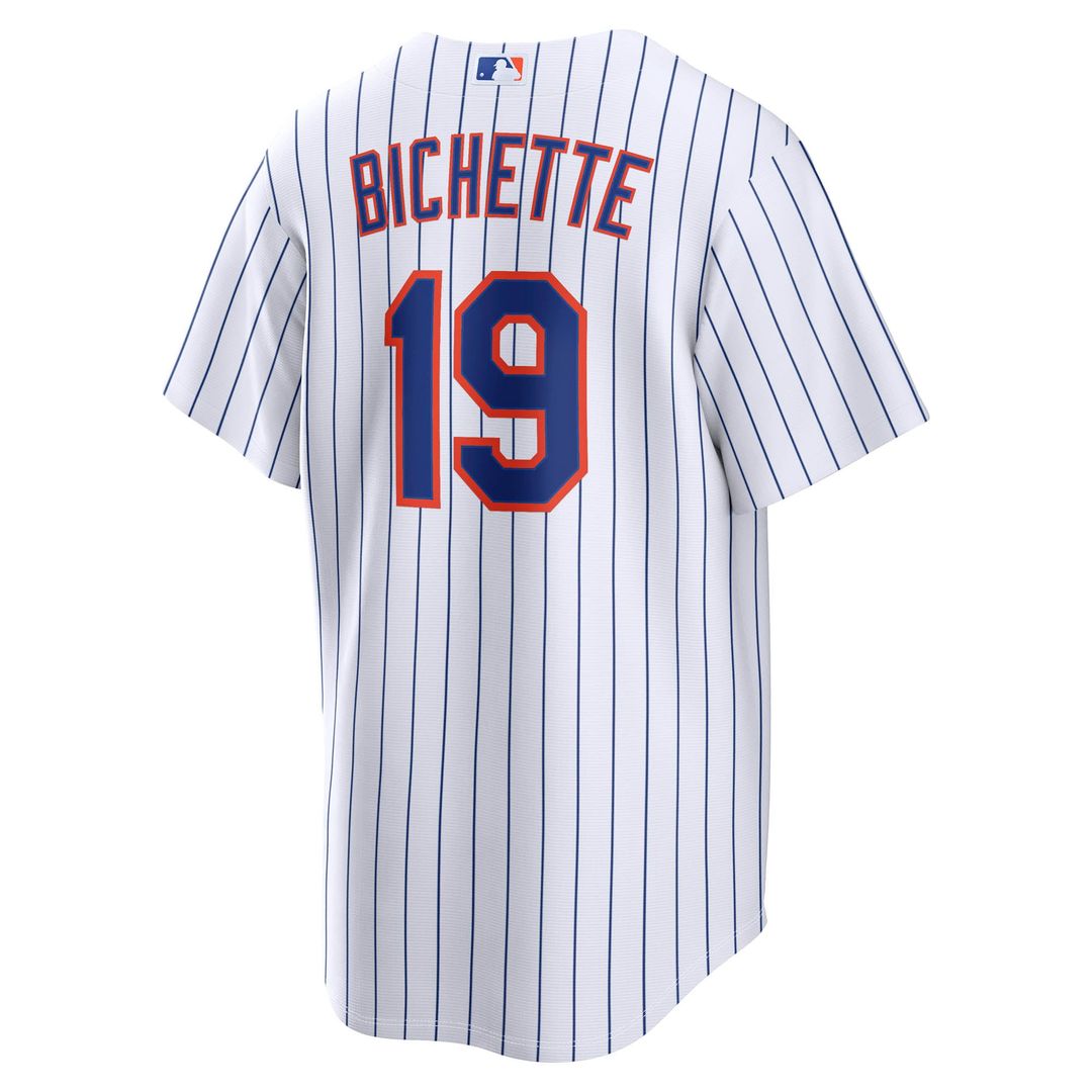 Men's New York Mets Bo Bichette White Home Replica MLB Baseball Jersey - view 3