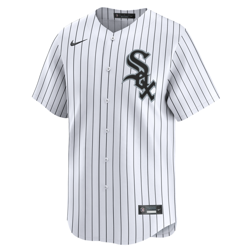 Men's Chicago White Sox White Home Limited MLB Baseball Jersey - view 6