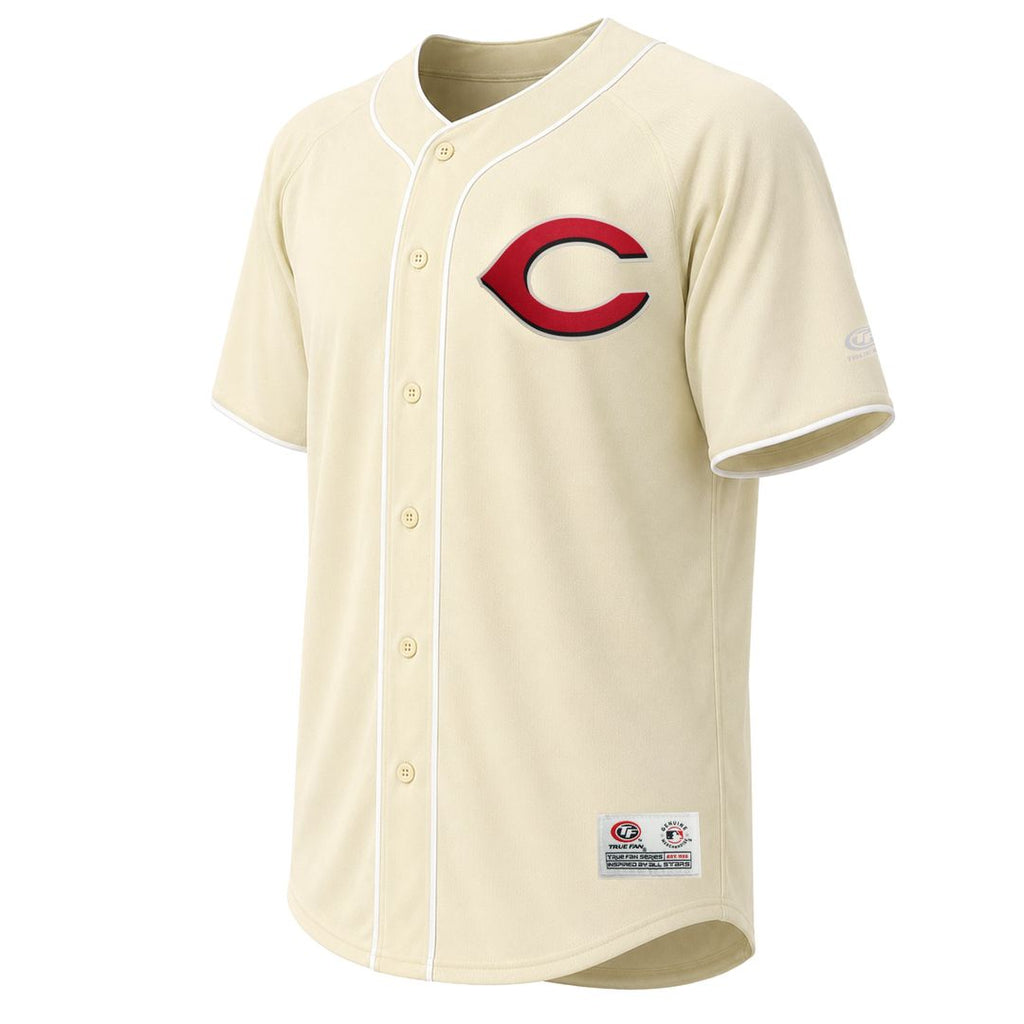 Men's Cincinnati Reds Cream Fashion MLB Baseball Jersey - view 2