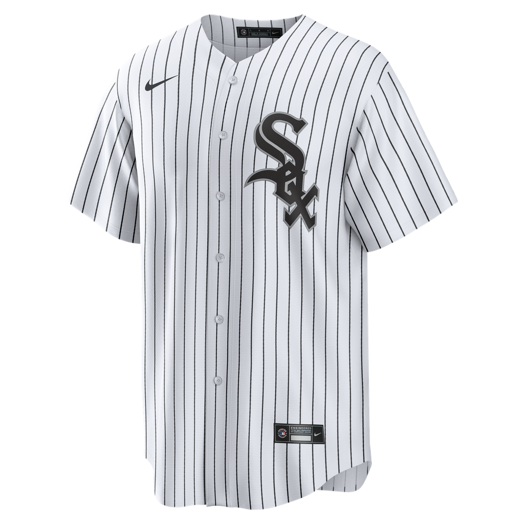 Men's Chicago White Sox Luis Castillo White Home Replica MLB Baseball Jersey - view 2