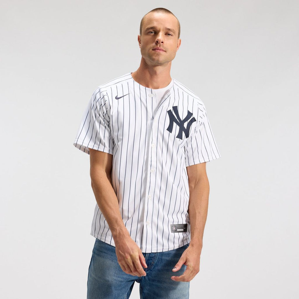 Men's New York Yankees Aaron Judge White Home Limited MLB Baseball Jersey - view 3
