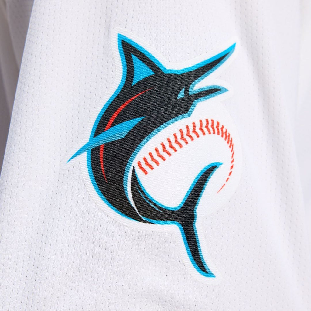 Men's Miami Marlins White Home Limited MLB Baseball Jersey - view 12