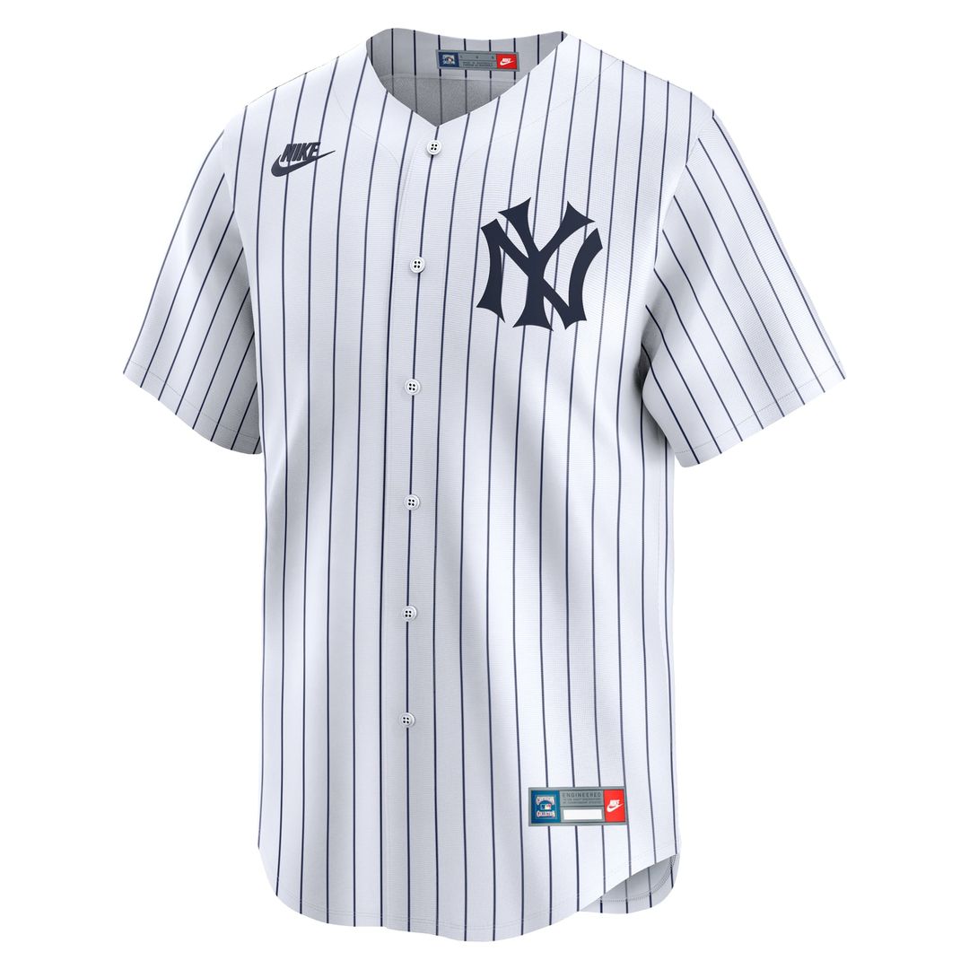 Men's New York Yankees White Cooperstown Collection Limited MLB Baseball Jersey - view 2