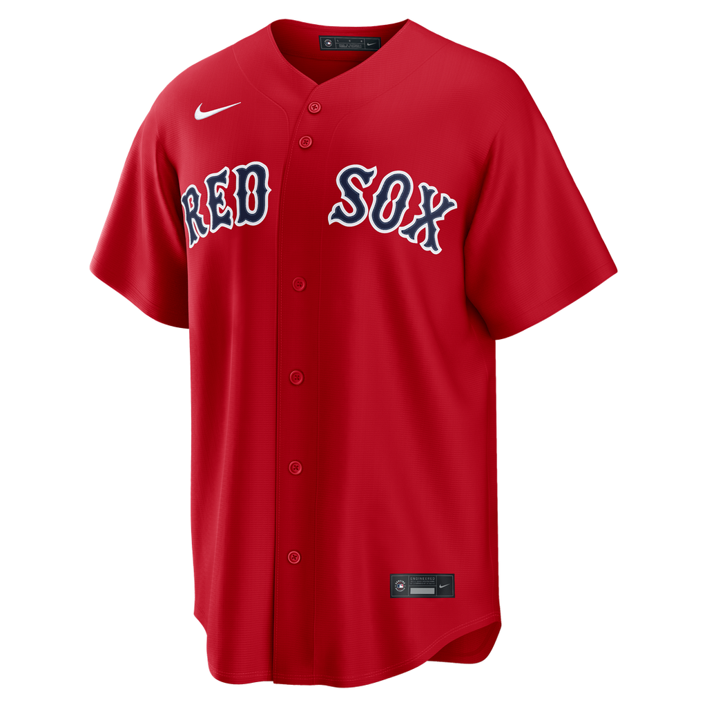 Men's Boston Red Sox David Ortiz Red Alternate Replica MLB Baseball Jersey - view 2