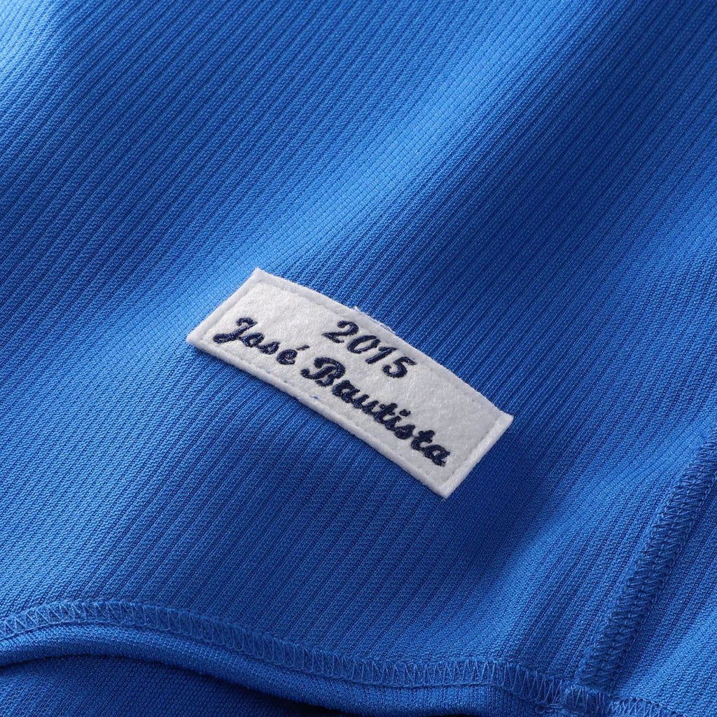 Men's Toronto Blue Jays Jose Bautista Royal Batting Practice MLB Baseball Jersey - view 6
