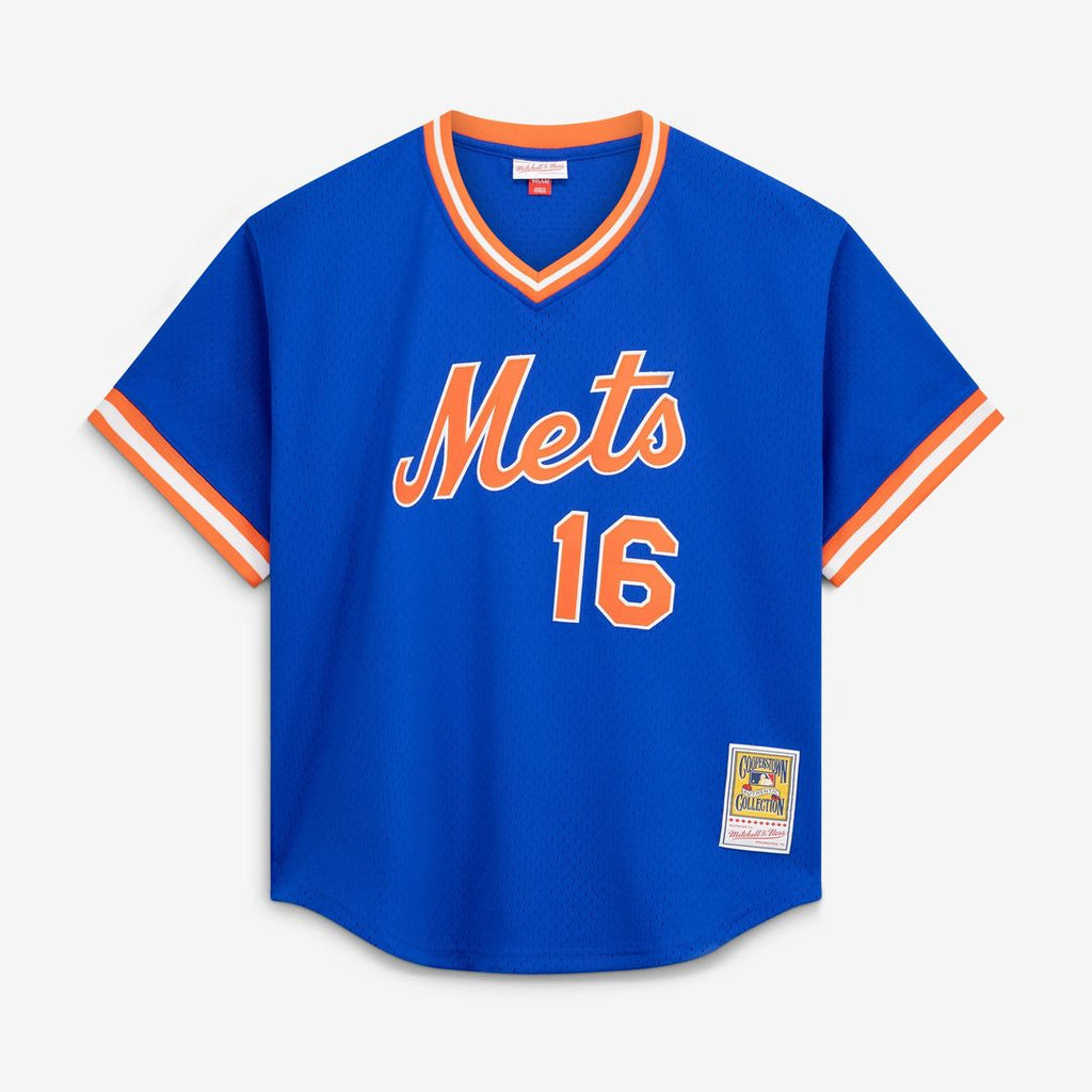 Men's New York Mets Dwight Gooden Royal Batting Practice MLB Baseball Jersey - view 2
