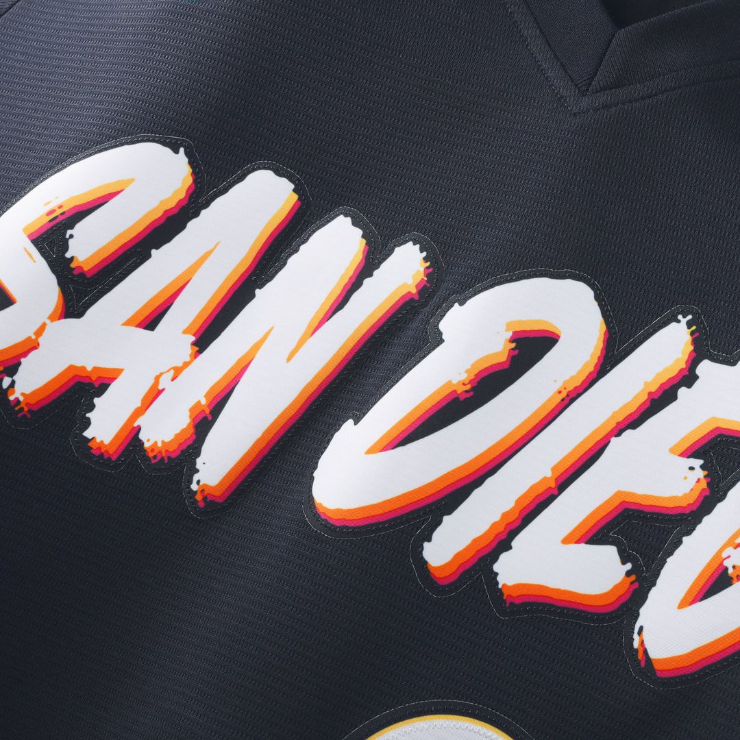 Men's San Diego Padres Fernando Tatis Jr. Obsidian 2026 City Connect Stadium MLB Baseball Jersey - view 4