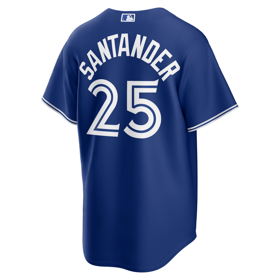Men's Toronto Blue Jays Anthony Santander Red Canada Day Replica MLB Baseball Jersey - view 12