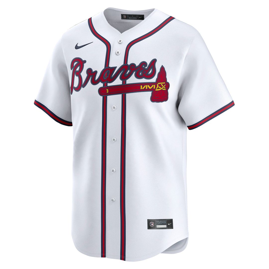 Men's Atlanta Braves Sean Murphy White Home Limited MLB Baseball Jersey - view 2