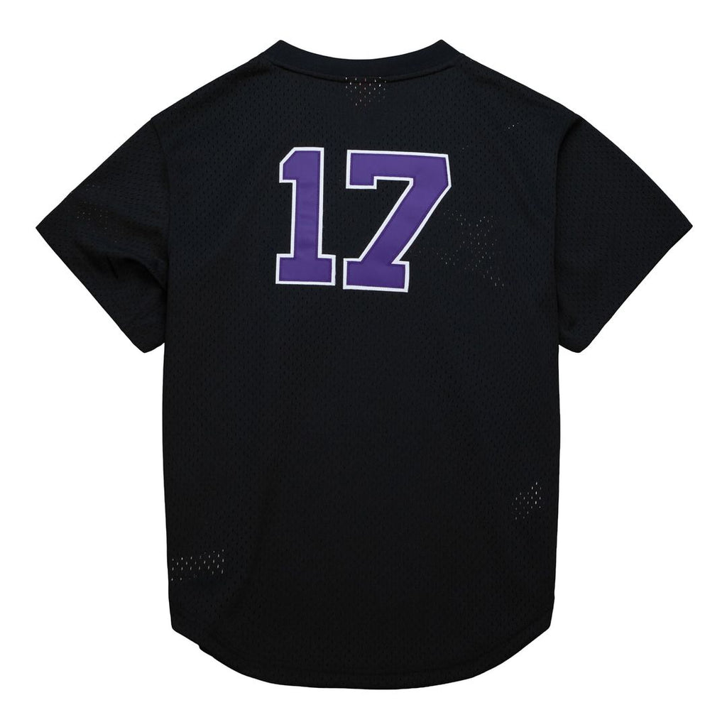 Men's Colorado Rockies Todd Helton Black Batting Practice MLB Baseball Jersey - view 3