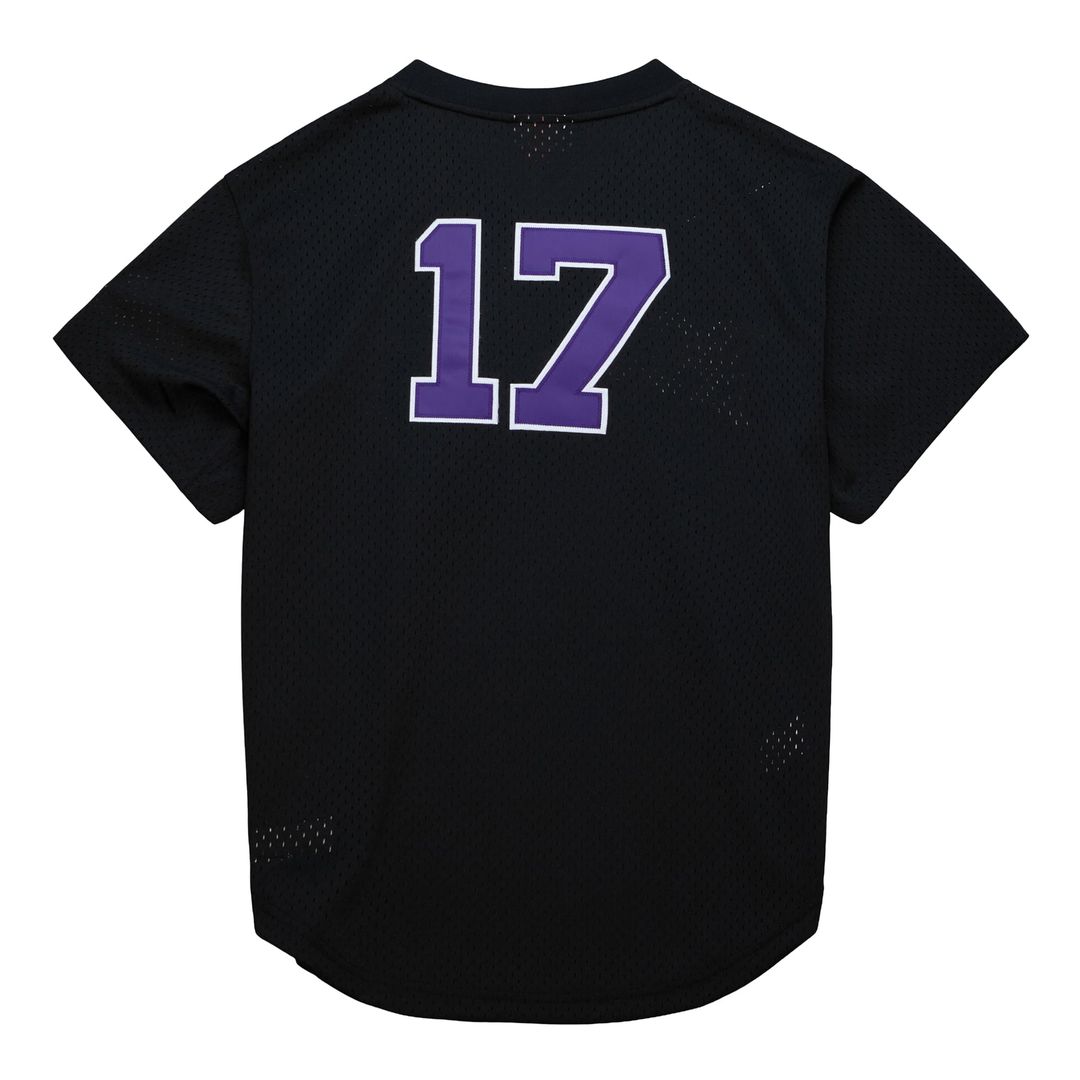 Men's Colorado Rockies Todd Helton Black Batting Practice MLB Baseball Jersey - view 3