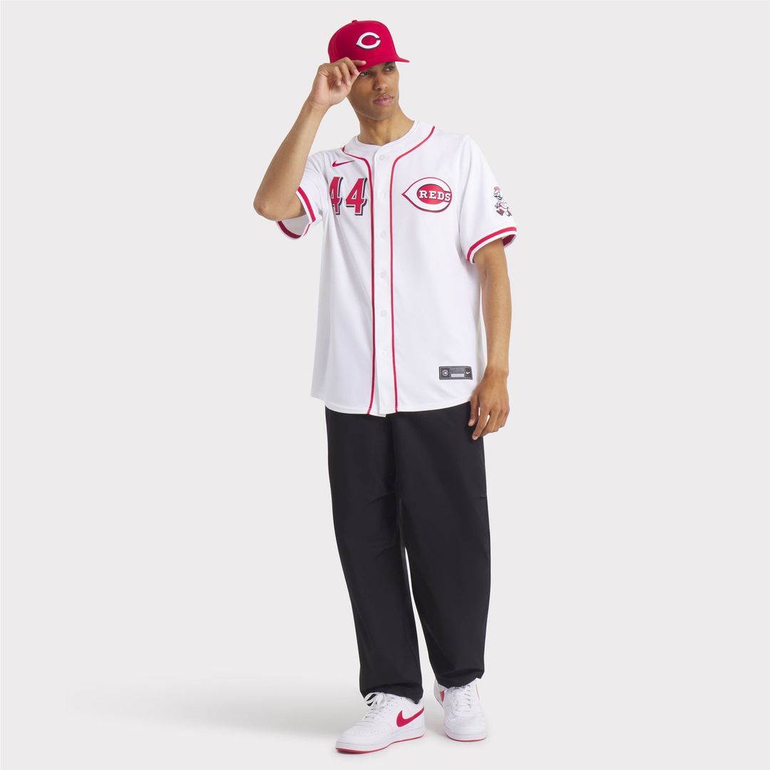 Men's Cincinnati Reds Elly De La Cruz White Home Limited MLB Baseball Jersey - view 21