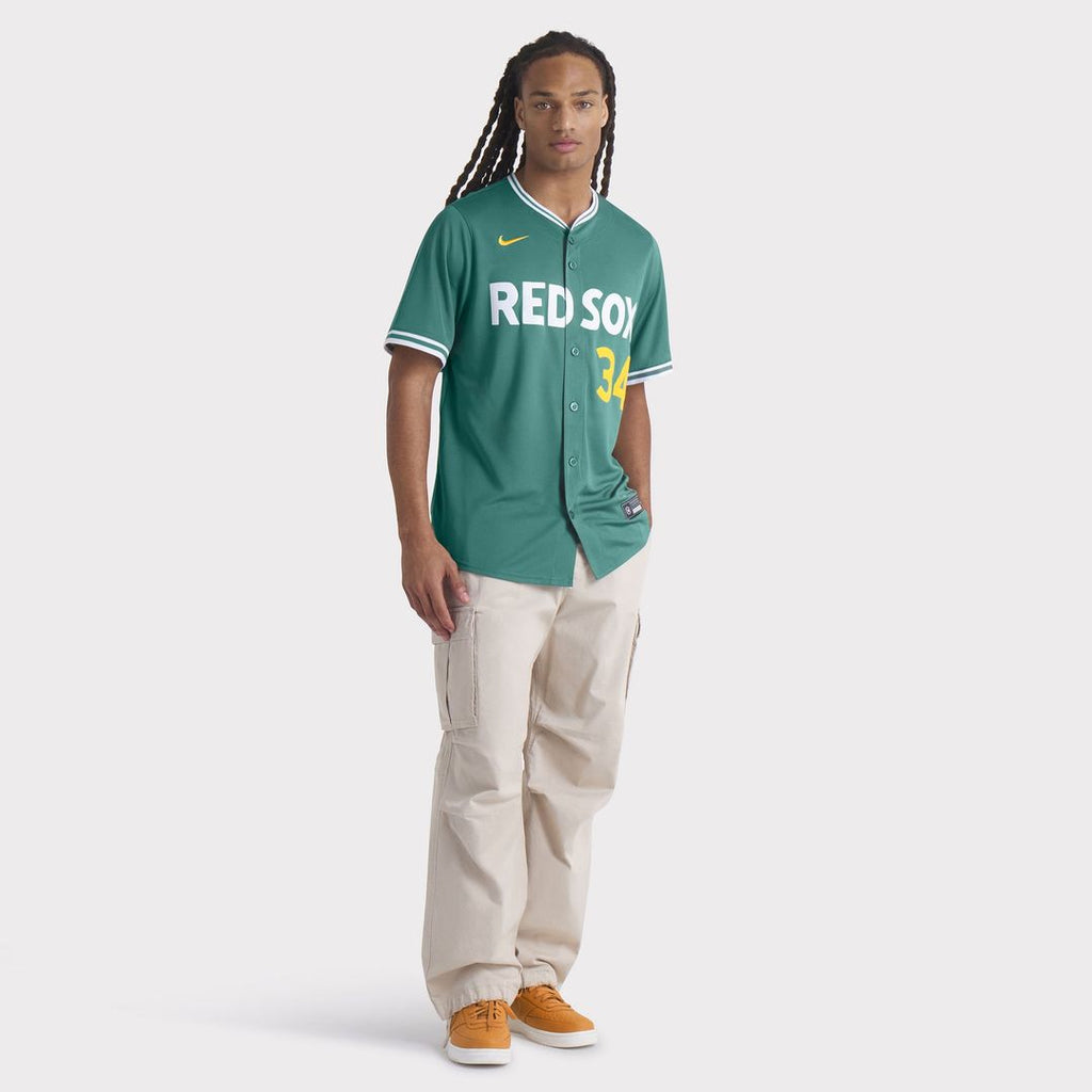 Men's Boston Red Sox David Ortiz Green 2025 City Connect Limited MLB Baseball Jersey - view 6