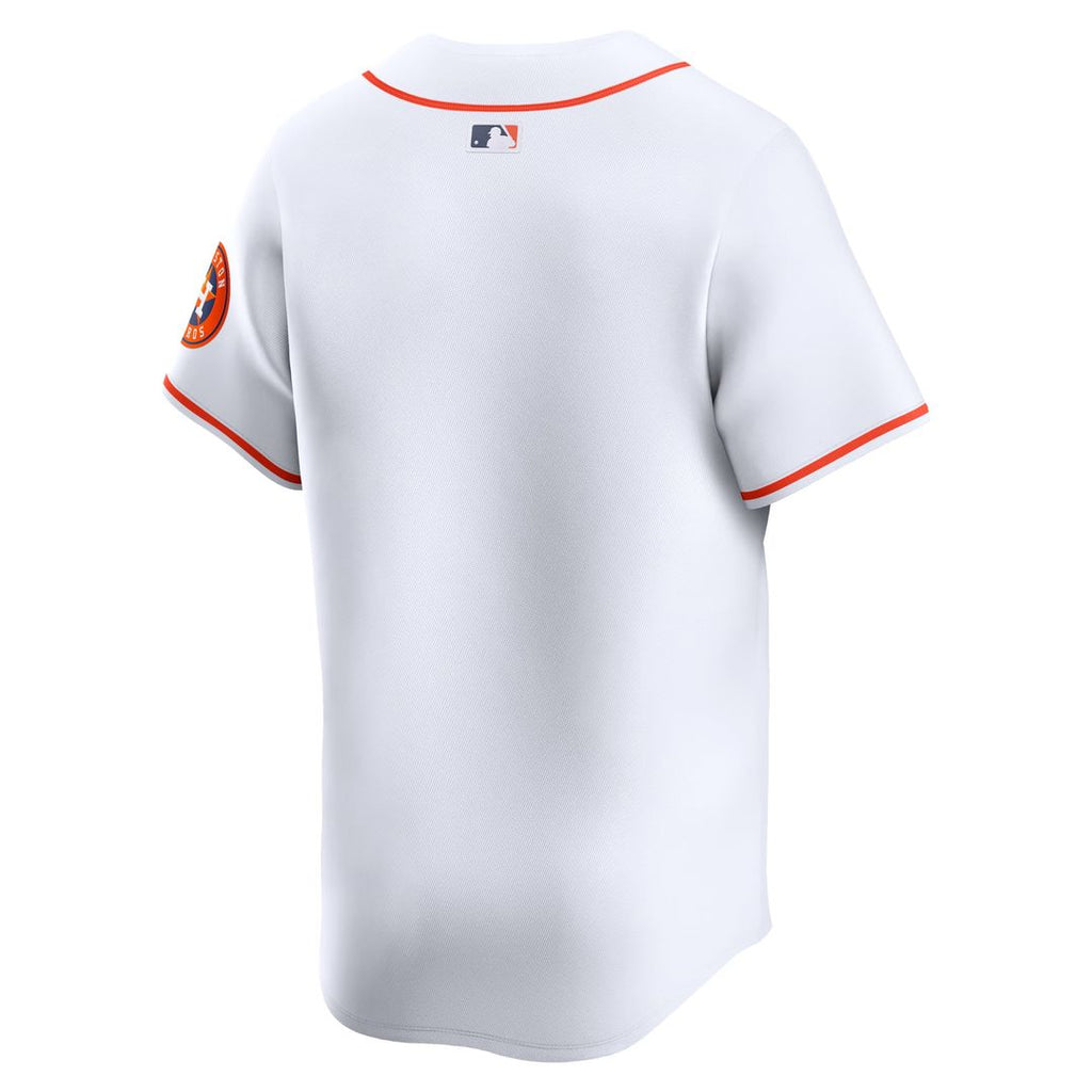 Men's Houston Astros White Home Limited MLB Baseball Jersey - view 7