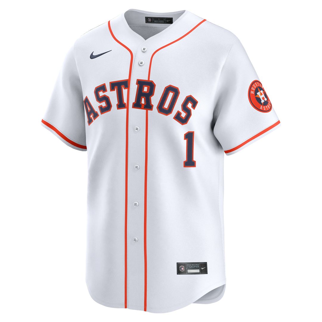 Men's Houston Astros Carlos Correa White Home Limited MLB Baseball Jersey - view 2