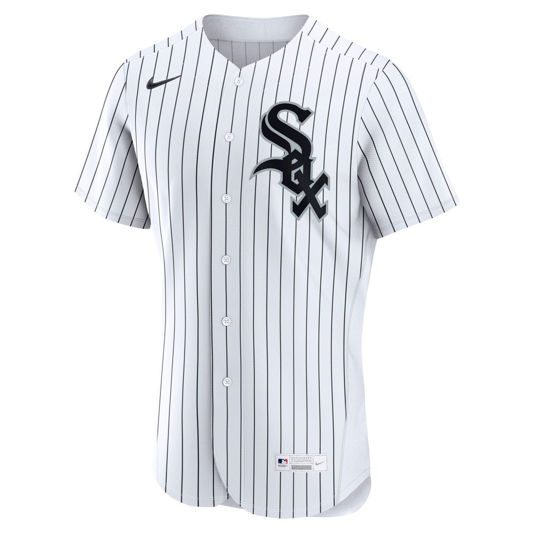 Men's Chicago White Sox White Home MLB Baseball Jersey - view 2